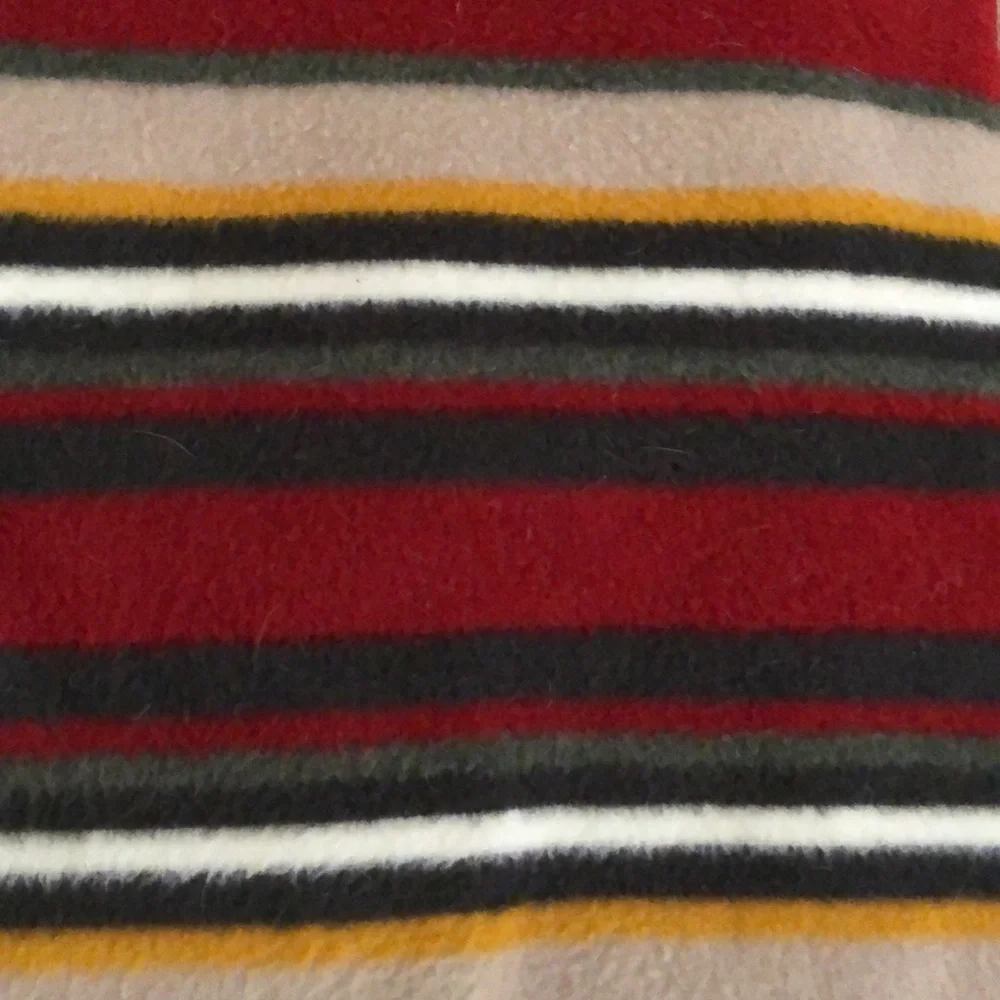 Pottery Barn X Pendleton Yakima Stripe Fur Pillow Cover wool blend